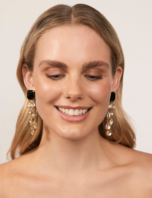 Image of Earrings. Productname: Colette SYMPHONY STATEMENT CLIP EARRING in Print colour by brand - Colette