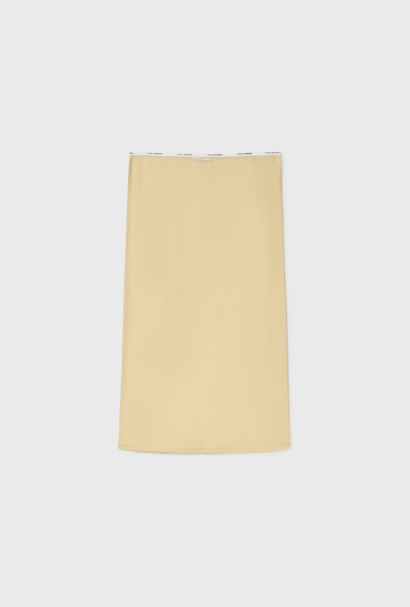Silk Laundry Mesh Skirt (Shell)