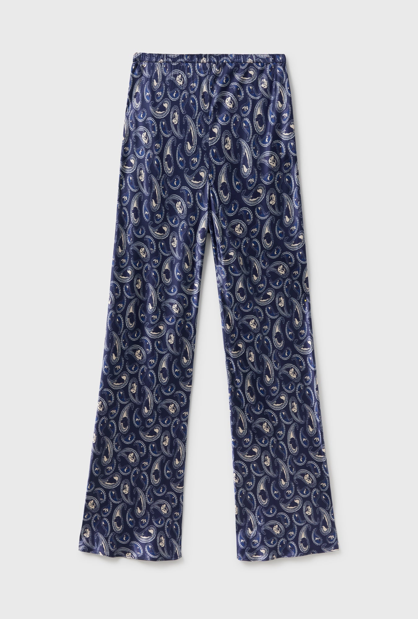 Silk Laundry Bias Cut Pants (Hounds Paisley)
