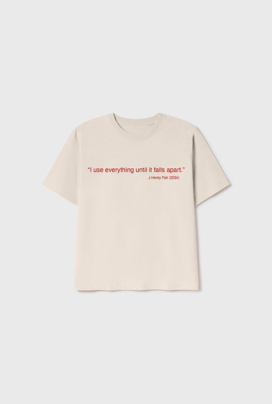 Silk Laundry T-Shirt (J Henry Fair)