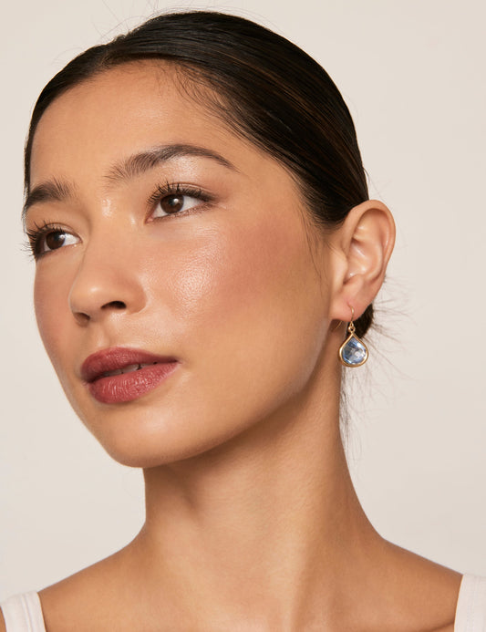 Image of Earrings. Productname: Colette CLASSIC TEARDROP EARRING in Print colour by brand - Colette