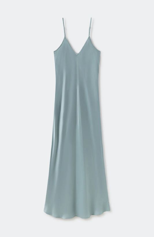 Image of Dresses. Product name - 90s Slip Dress Oasis in Oasis colour by brand - Silk Laundry