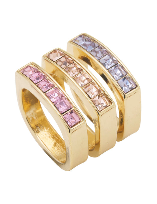 GROUP48 MULTI DECO RING SET (Print)