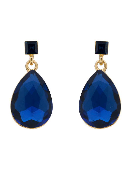Colette TEARDROP & SQUARE COLOUR EARRING (Print)
