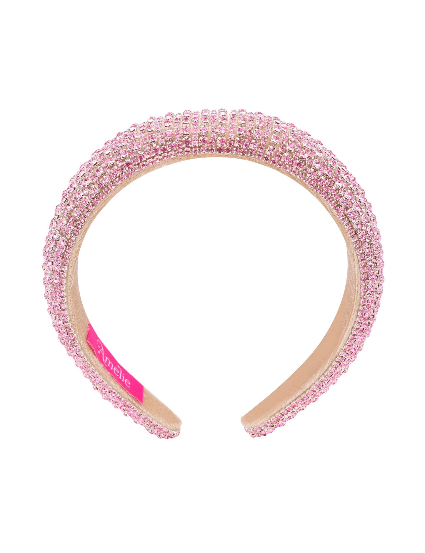 GROUP48 BEJEWELLED PADDED HEADBAND (Print)