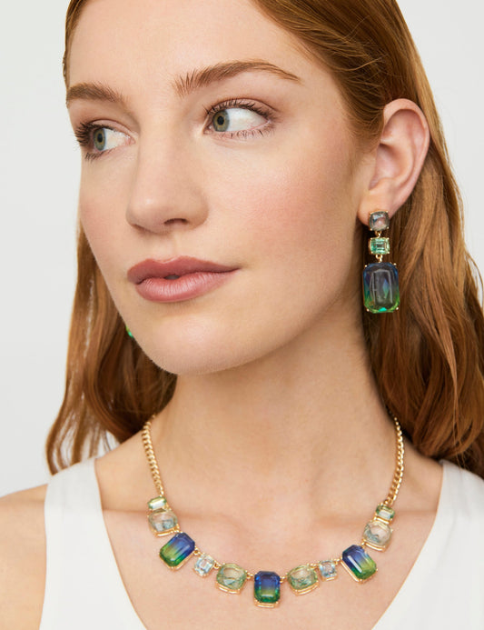 Image of Earrings. Productname: Colette OMBRE DROP EARRING in Print colour by brand - Colette
