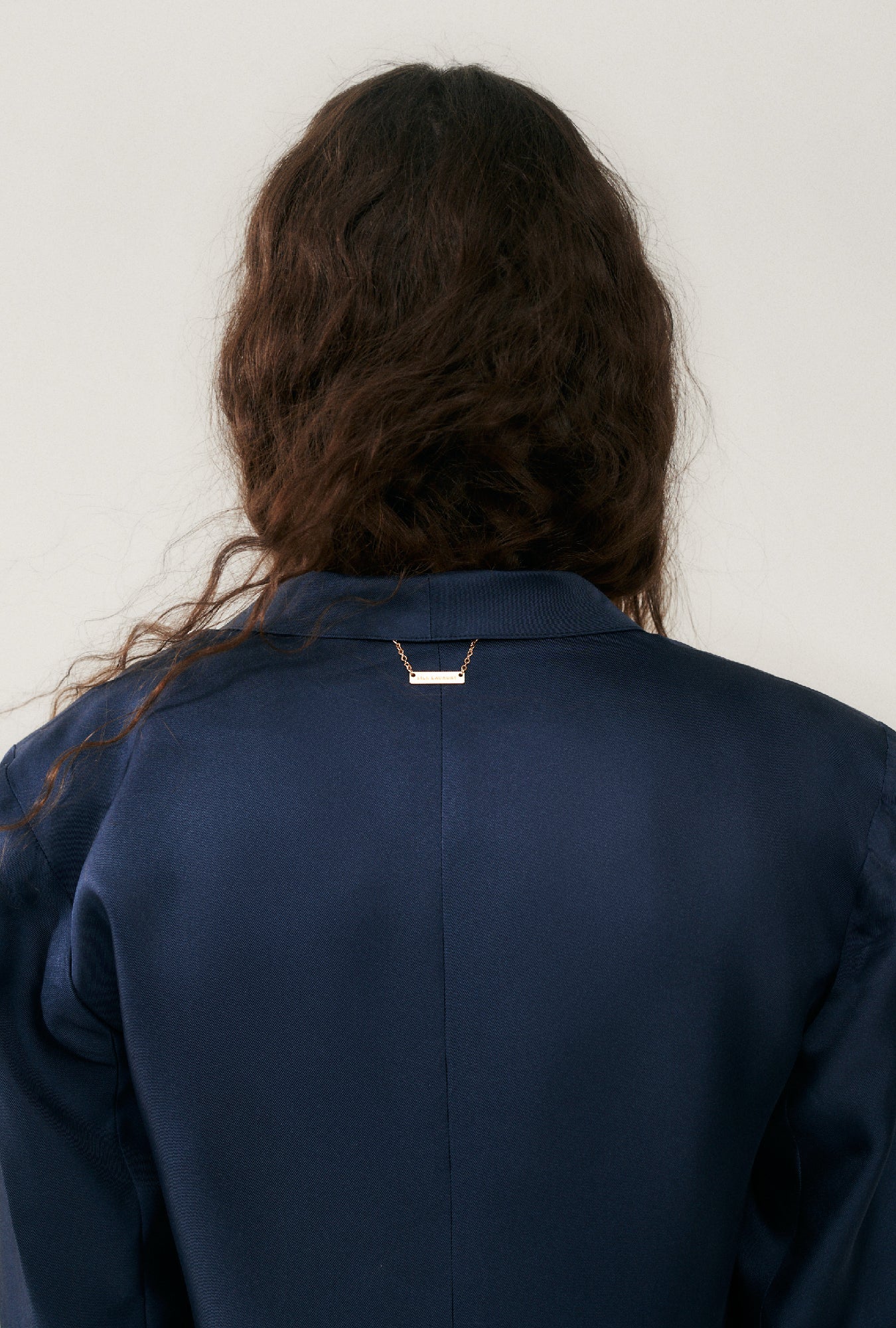 Silk Laundry Twill Miami Blazer (Midnight)