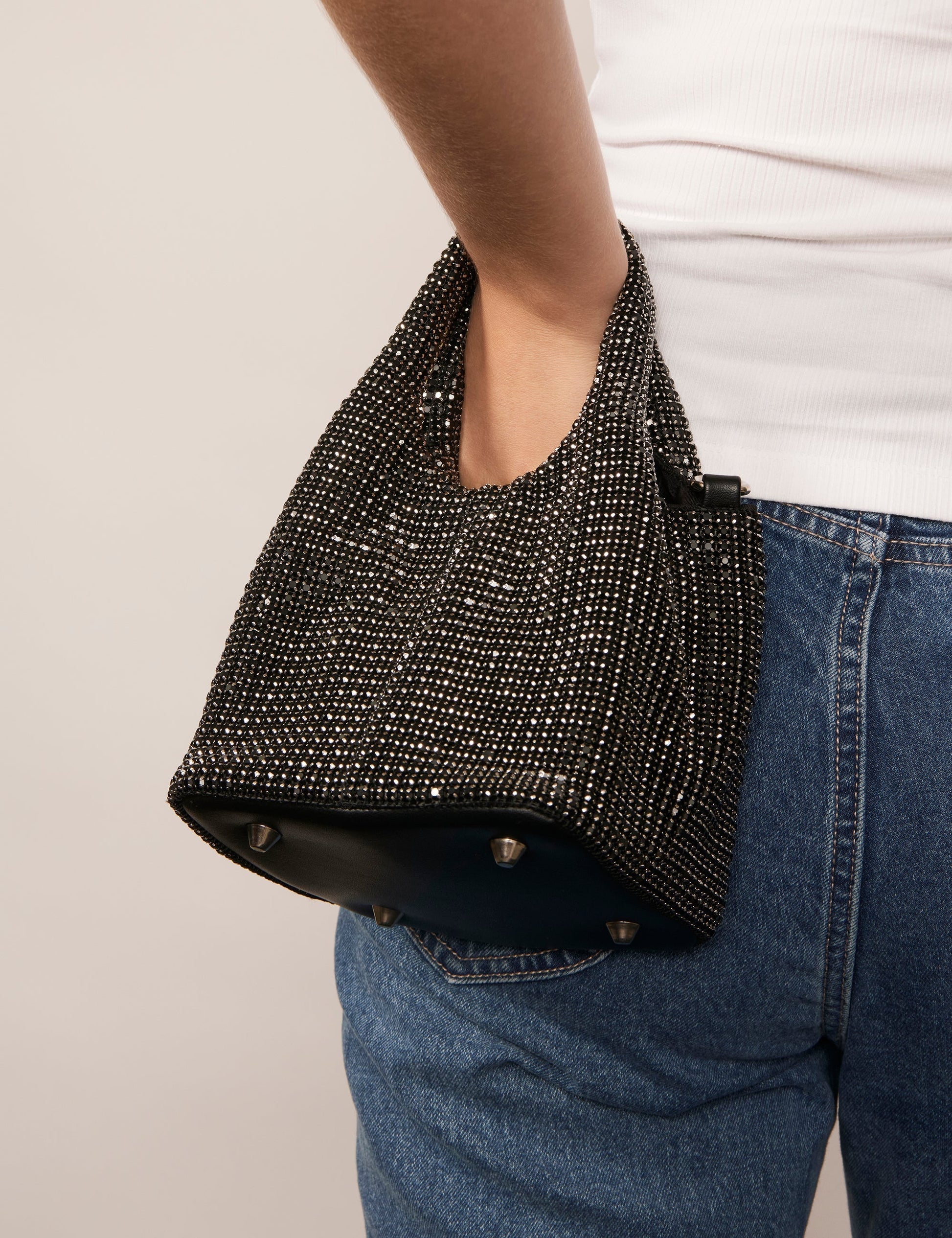 Image of Bags. Product name - SHIMMER MINI TOTE in Print colour by brand - GROUP48