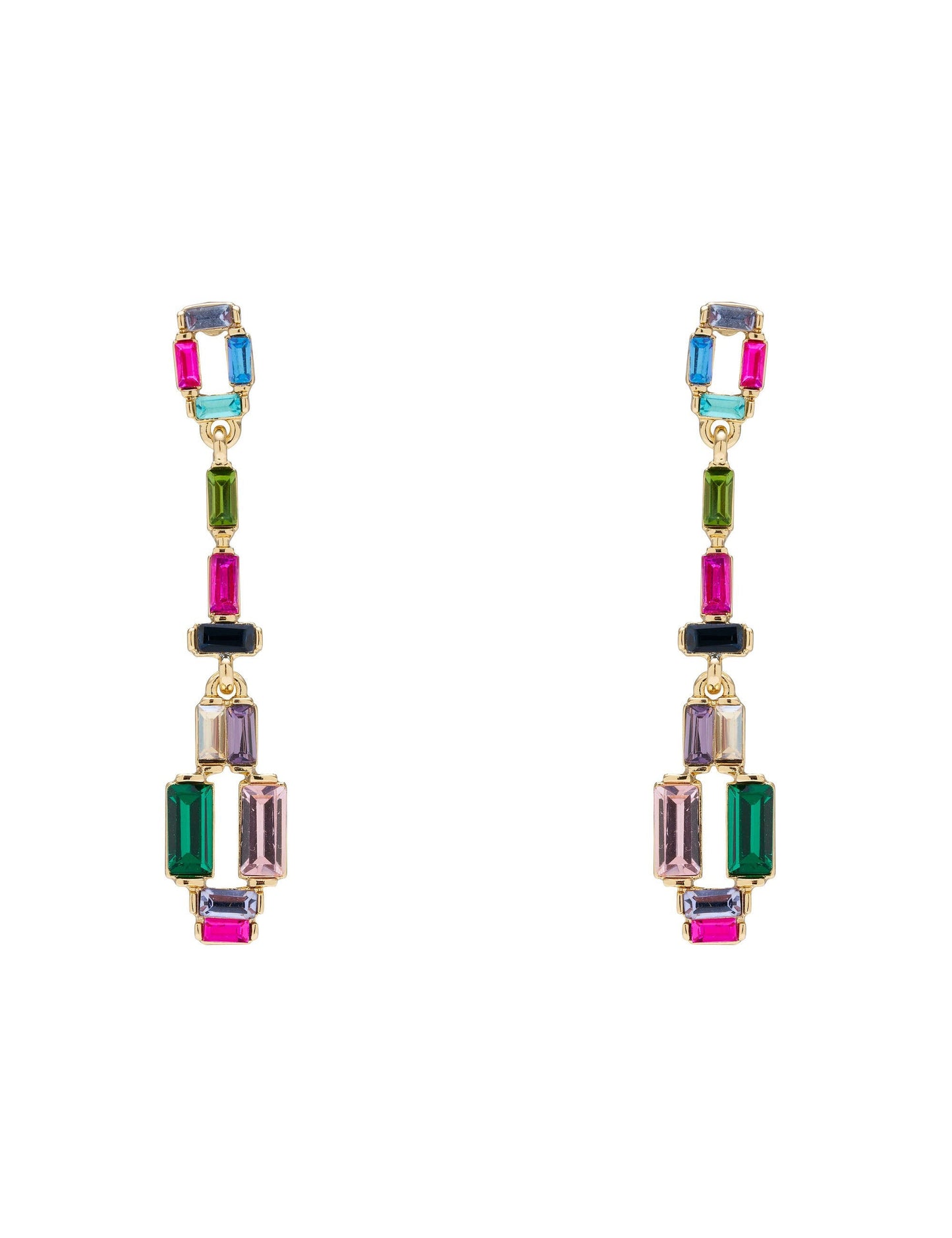 GROUP48 RAINBOW KALIDESCOPE EARRING (Print)