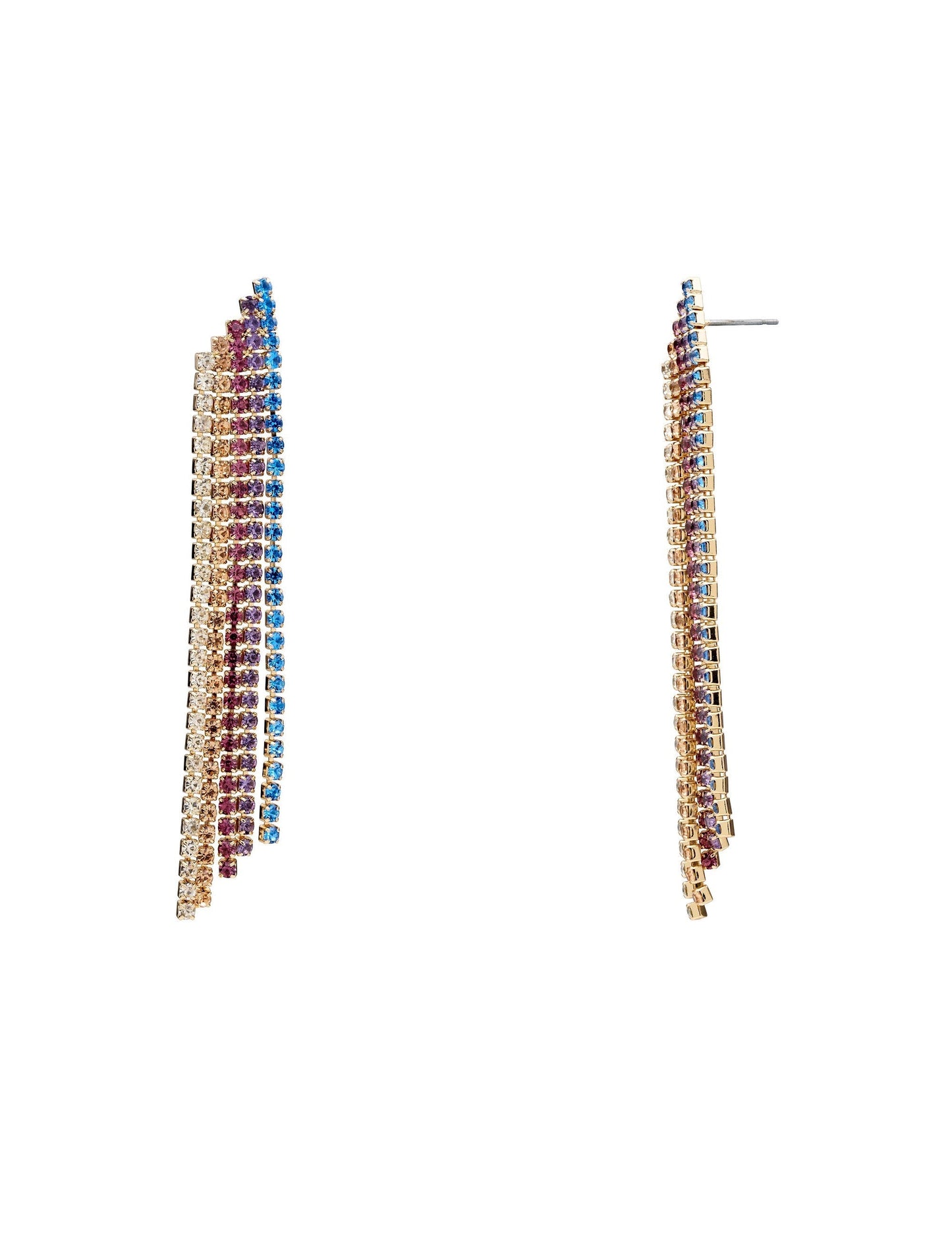 GROUP48 SIMPLE OMBRE DRAPE EARRING (Print)