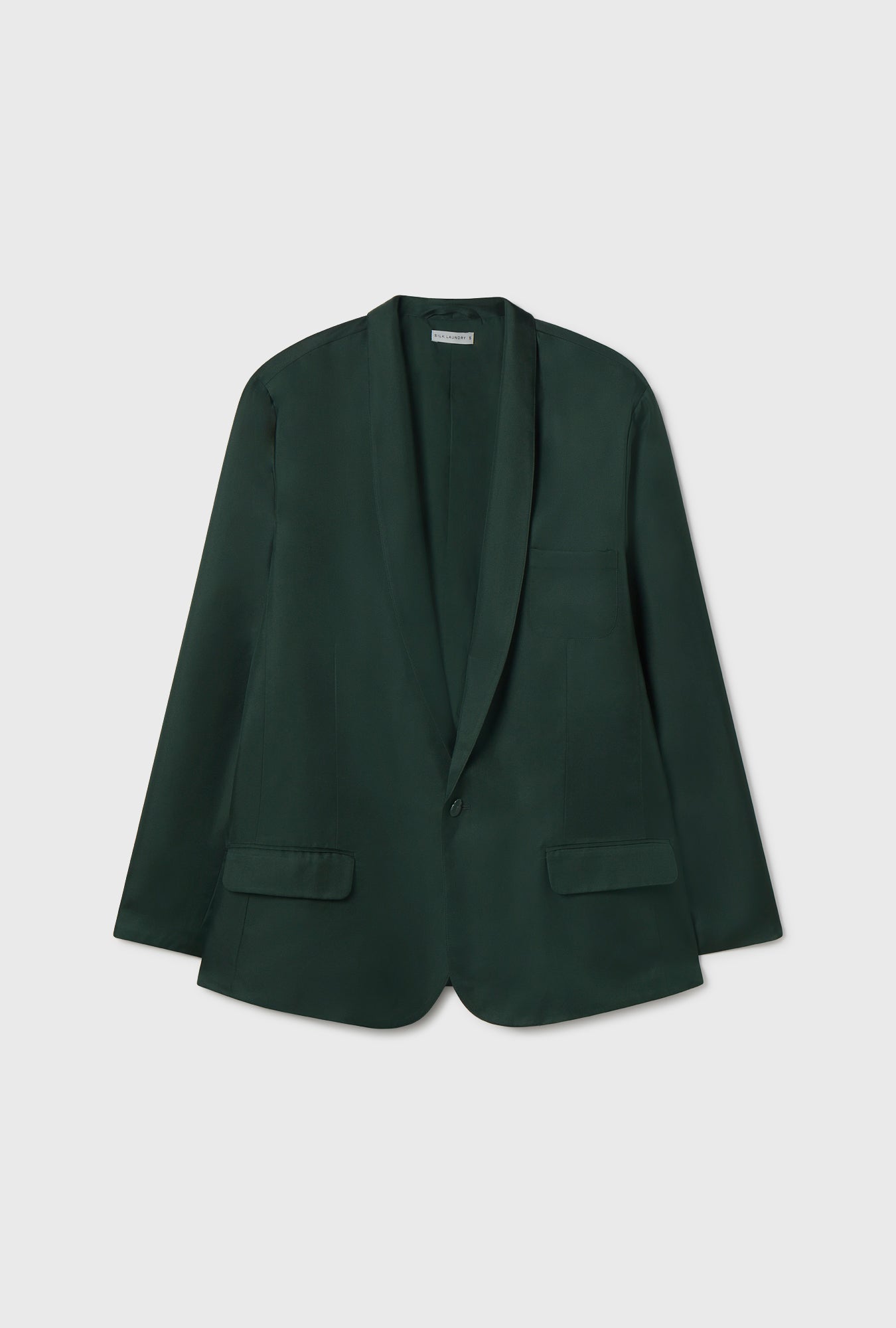 Silk Laundry TWILL MIAMI BLAZER (Scarab)
