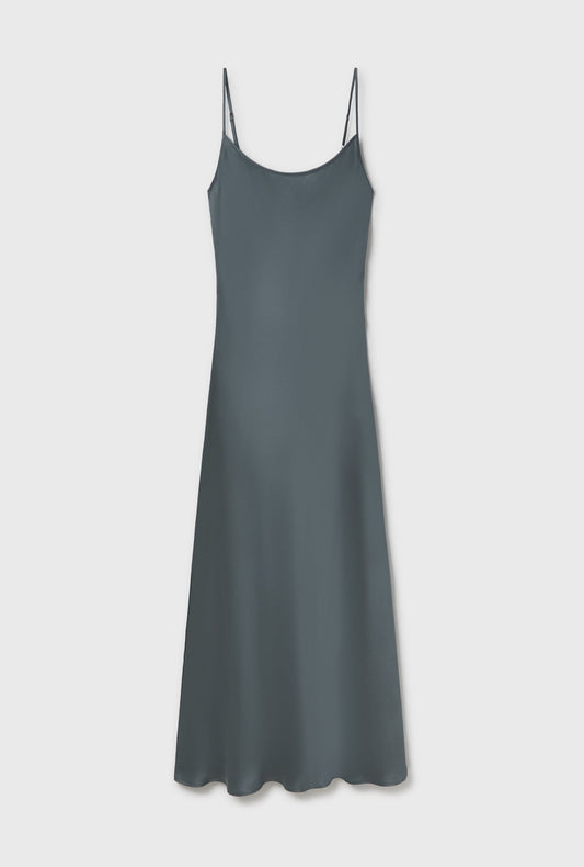 Silk Laundry 1996 Dress (Slate)