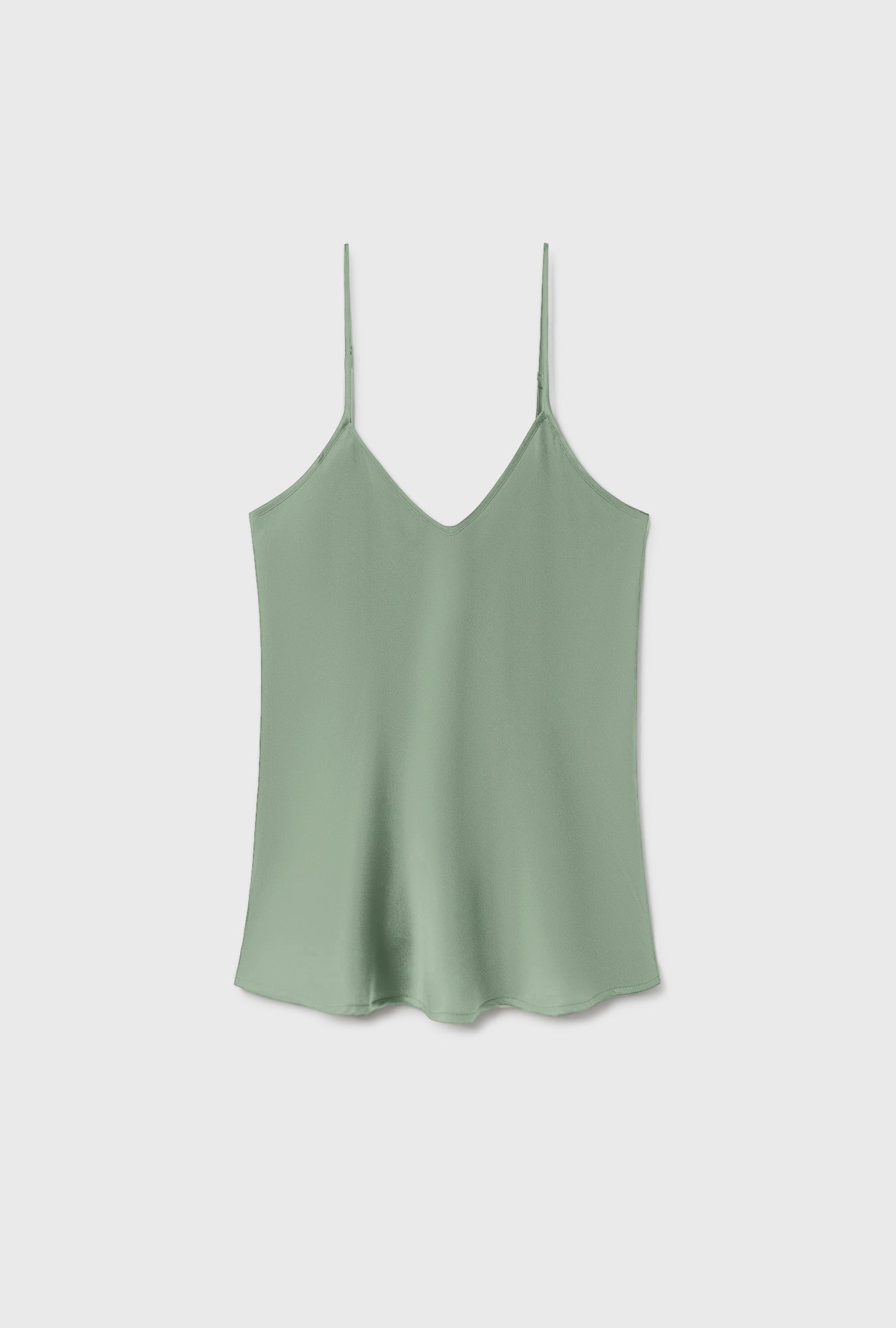 Silk Laundry Bias Cut Cami (Moonshine)