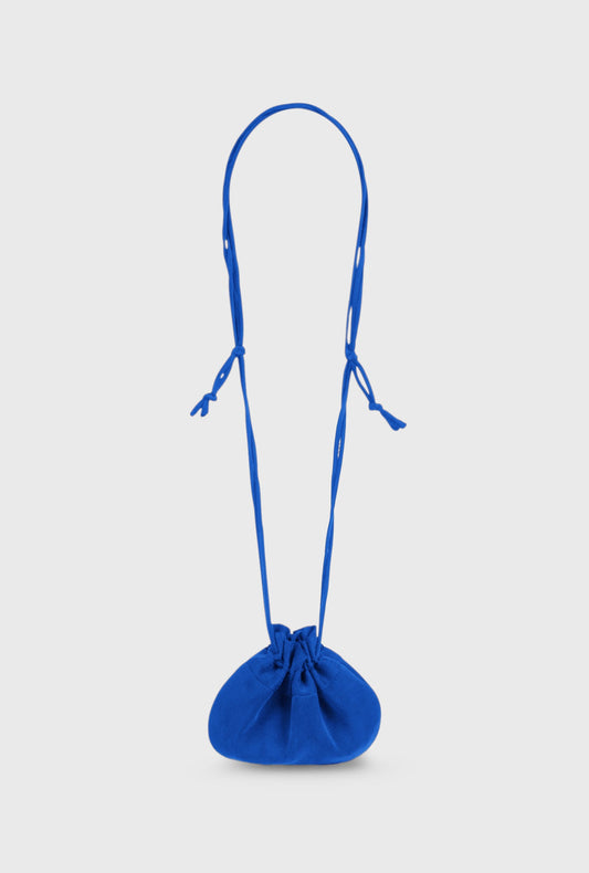 Image of Bags. Product name - Good Fortune Pouch Wedgwood in Wedgwood colour by brand - Silk Laundry