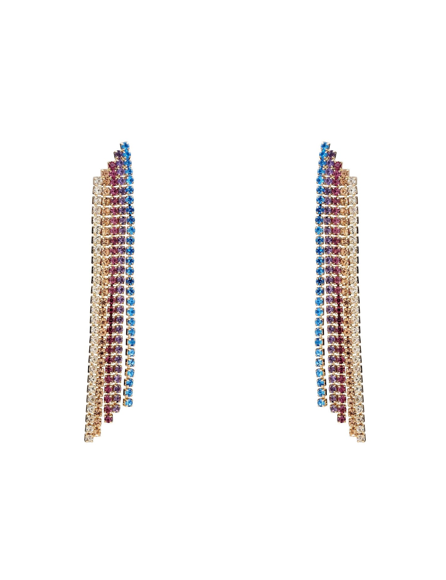 GROUP48 SIMPLE OMBRE DRAPE EARRING (Print)