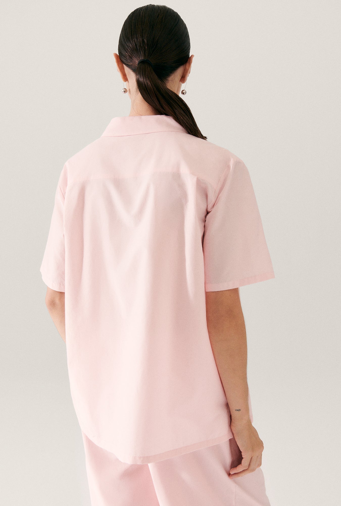 Laundry Cotton Silk Camp Shirt (Hydrogen)
