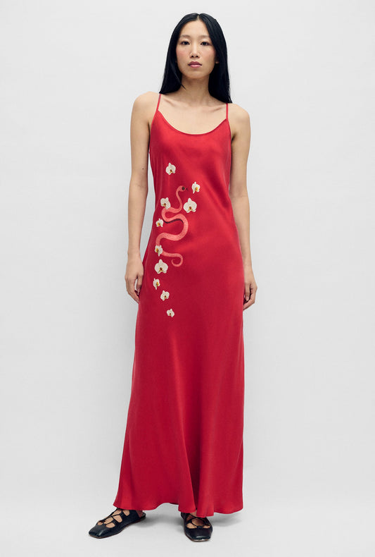 Image of Dresses. Productname: 1996 Dress Year of The Snake in Year Of The Snake colour by brand - Silk Laundry