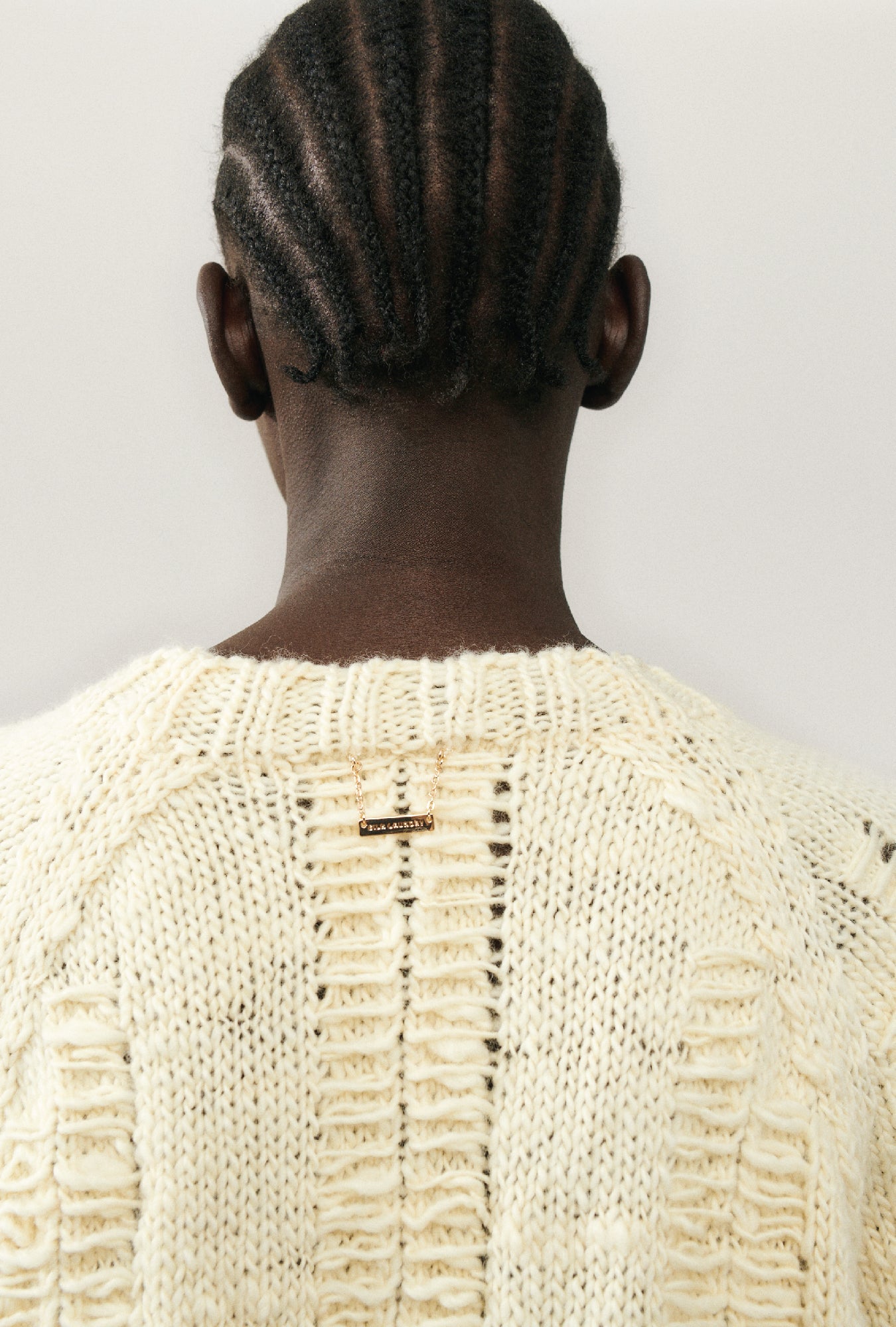 Silk Laundry The Big G Cardigan (Cream)