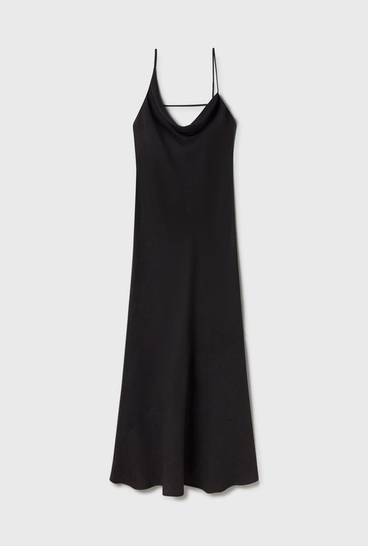 Silk Laundry Carrie Dress (Coral Jacquard)