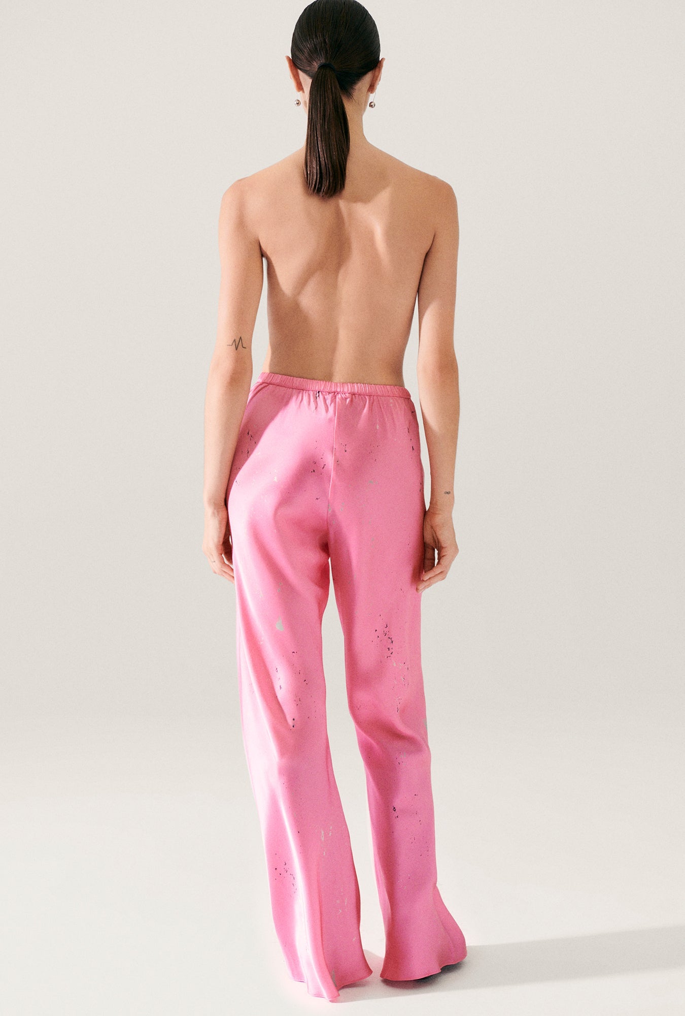 Silk Laundry Bias Cut Pants (Hog Wash)