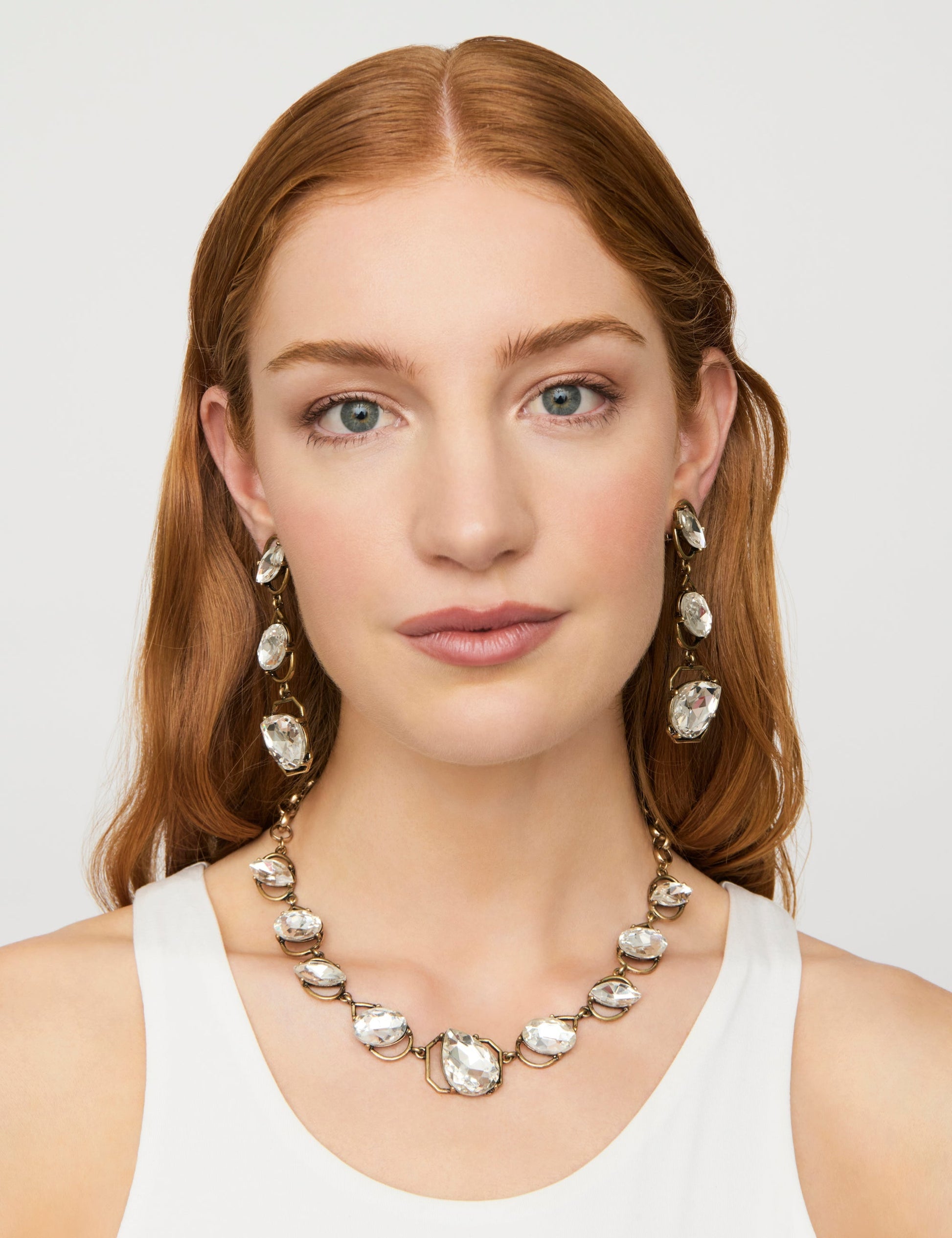 Image of Earrings. Productname: Colette ANTIQUE DROP EARRINGS in Print colour by brand - Colette