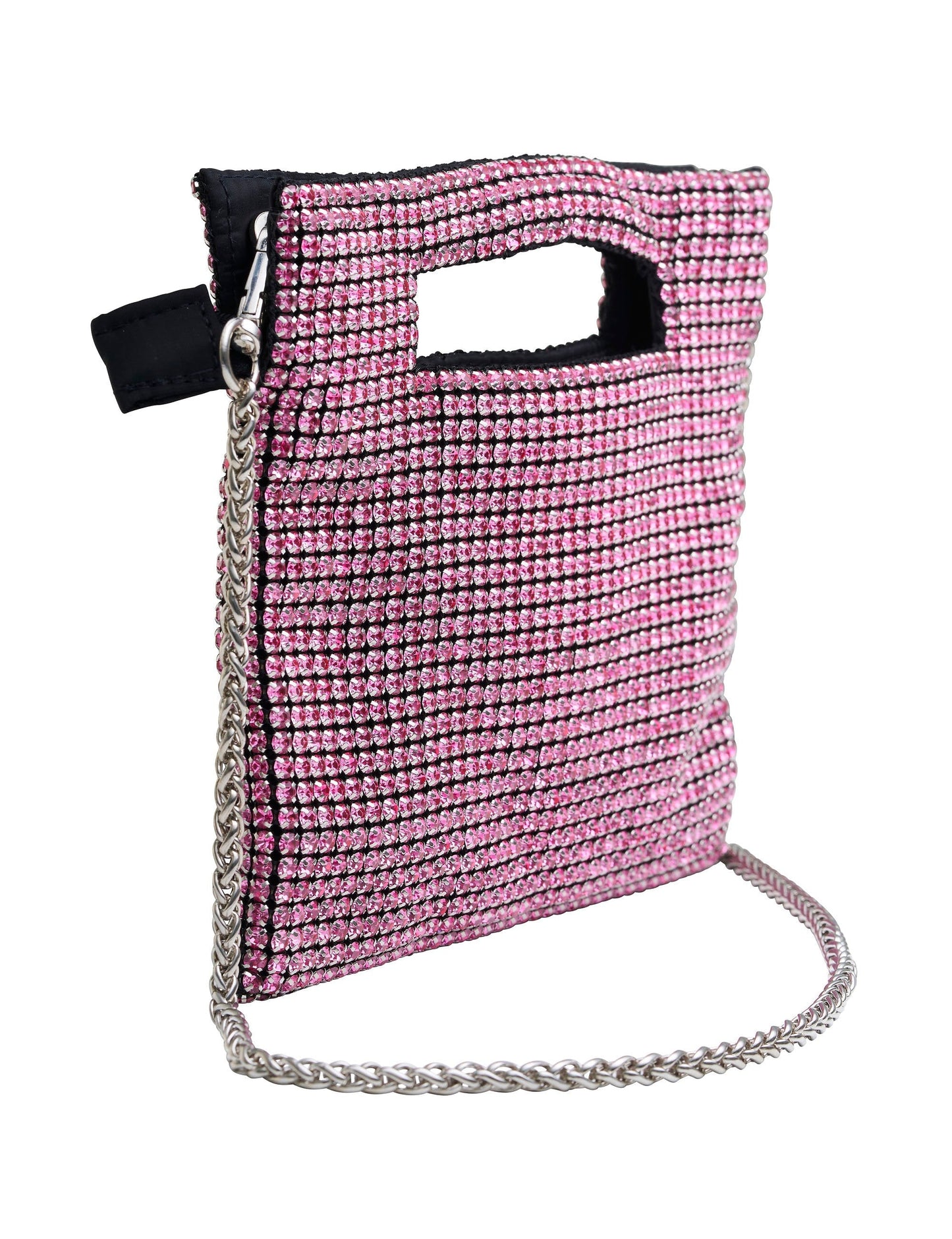 GROUP48 SHIMMER FLAT CLUTCH (Pink)