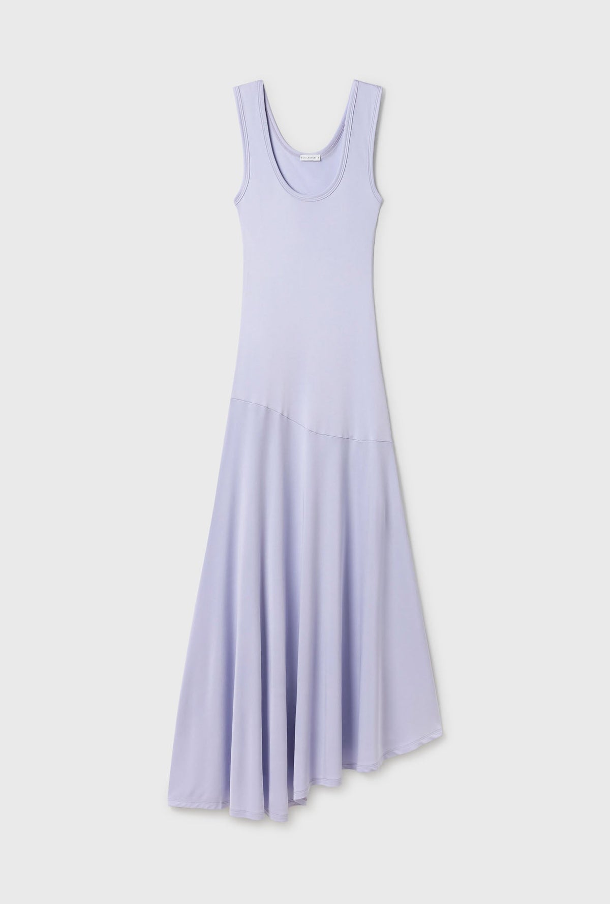 Silk Laundry Jersey Sleeveless Dress (Lavender)