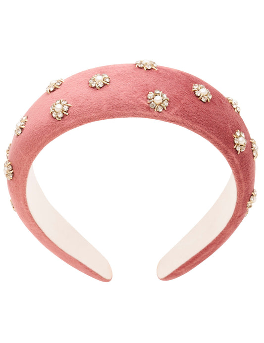 Colette BAROQUE PADDED VELVET HEADBAND (Print)