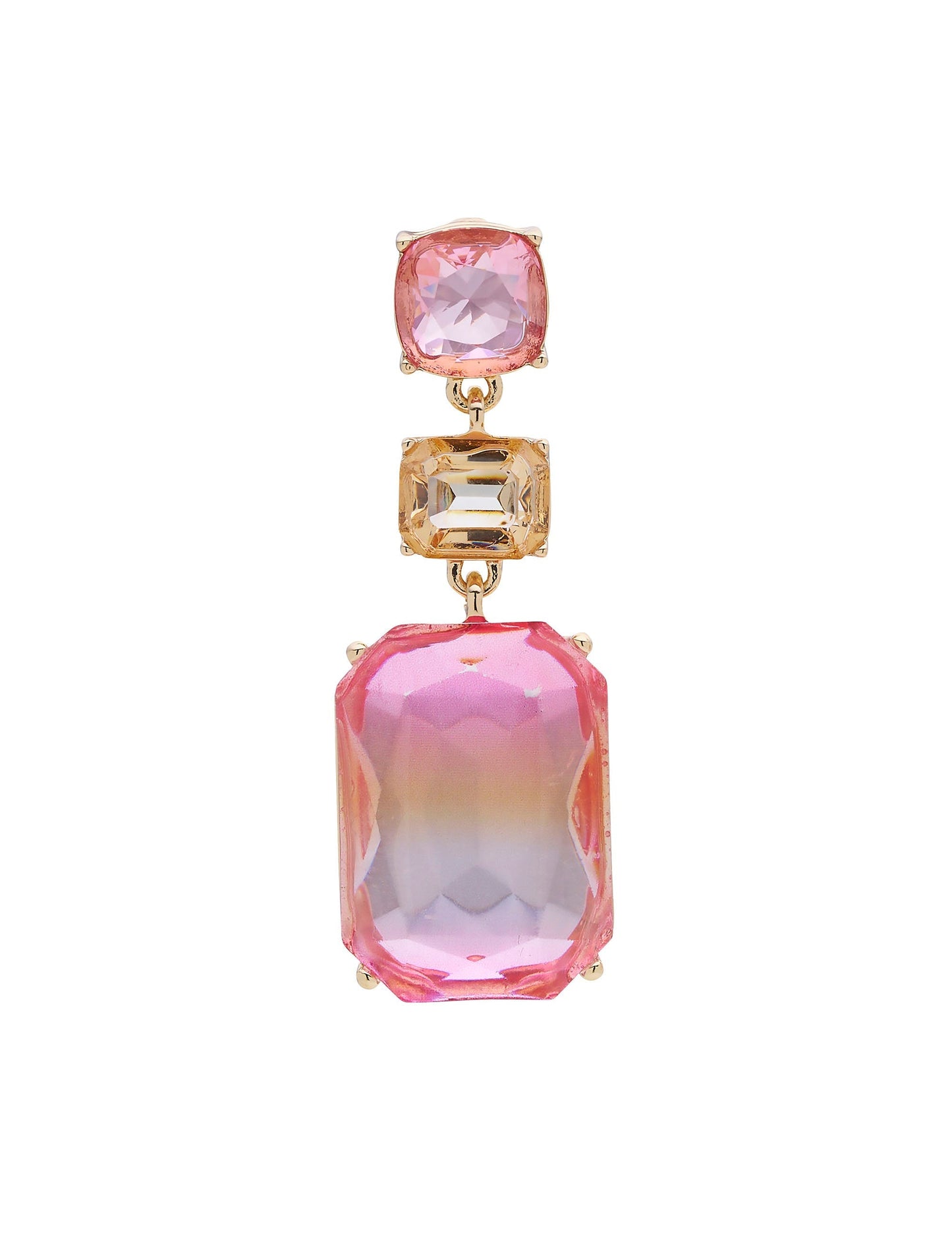 GROUP48 SUNSET STONE EARRING (Pink)