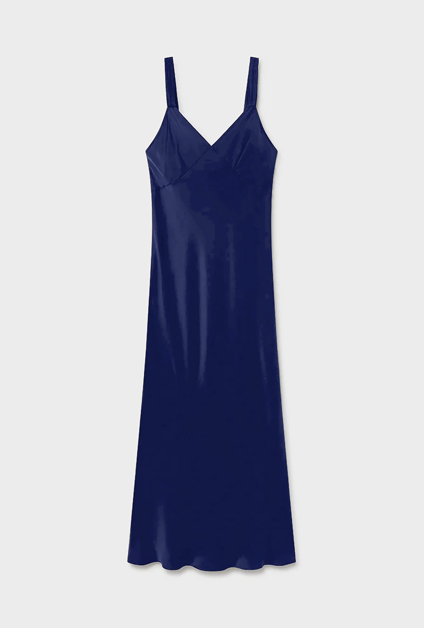 Silk Laundry Deco Ruched Dress (Purple Rain)