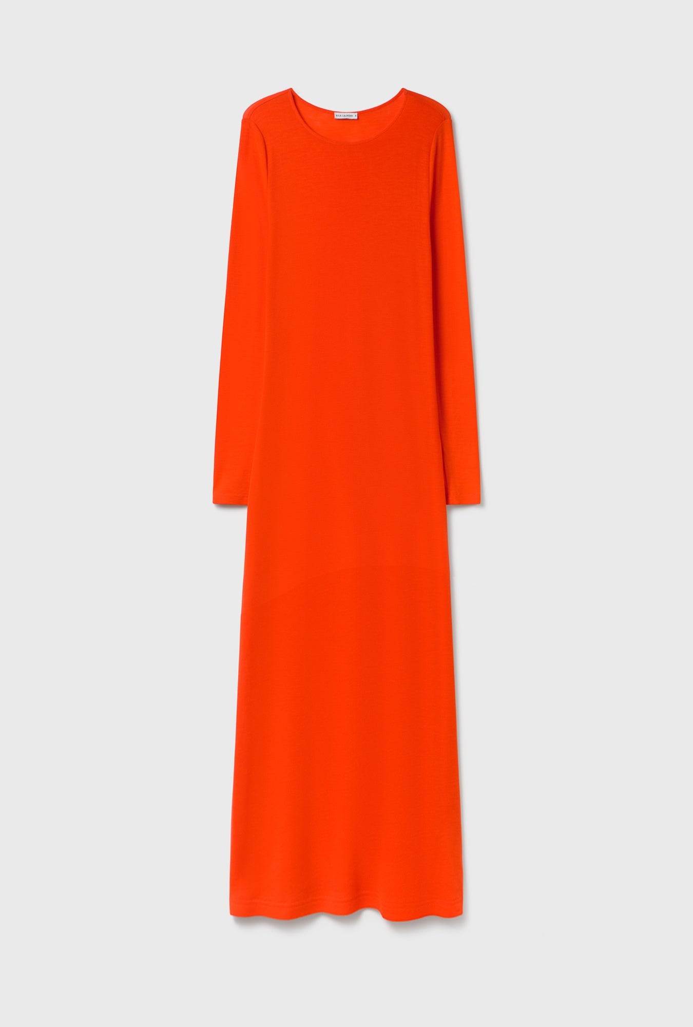 Silk Laundry Merino Full Sleeve Dress (Sunset)
