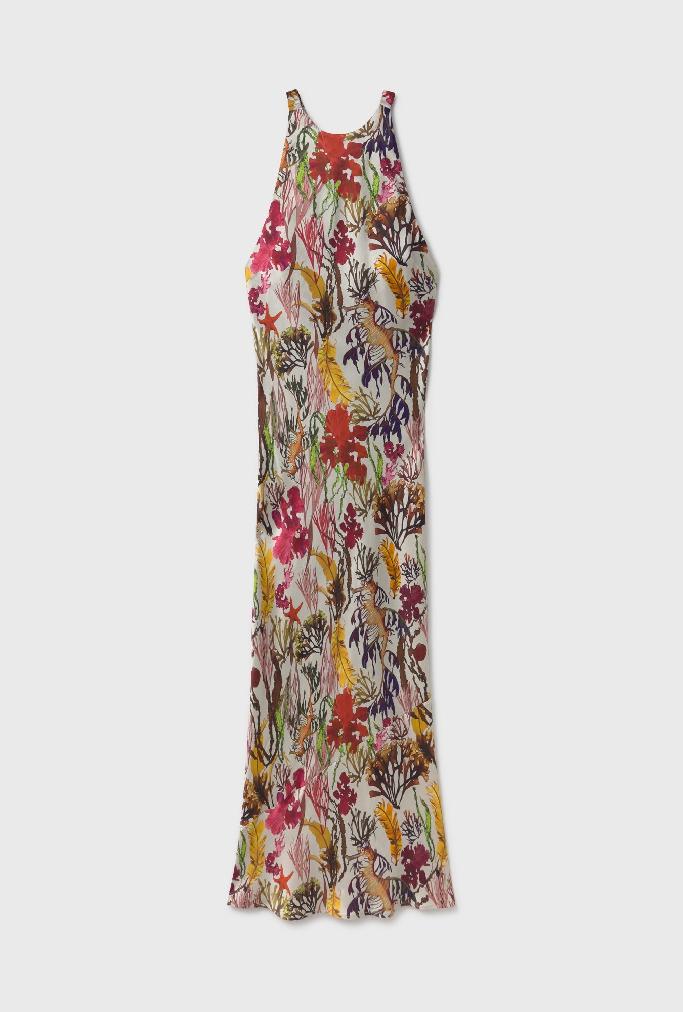 Silk Laundry High Low Dress (Planktonic)