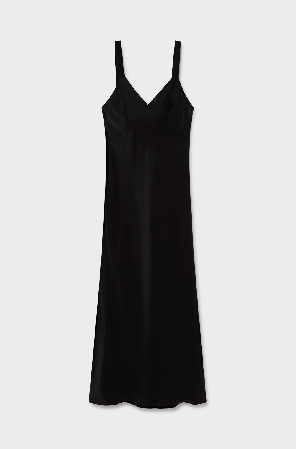 Silk Laundry Deco Ruched Dress (Black)