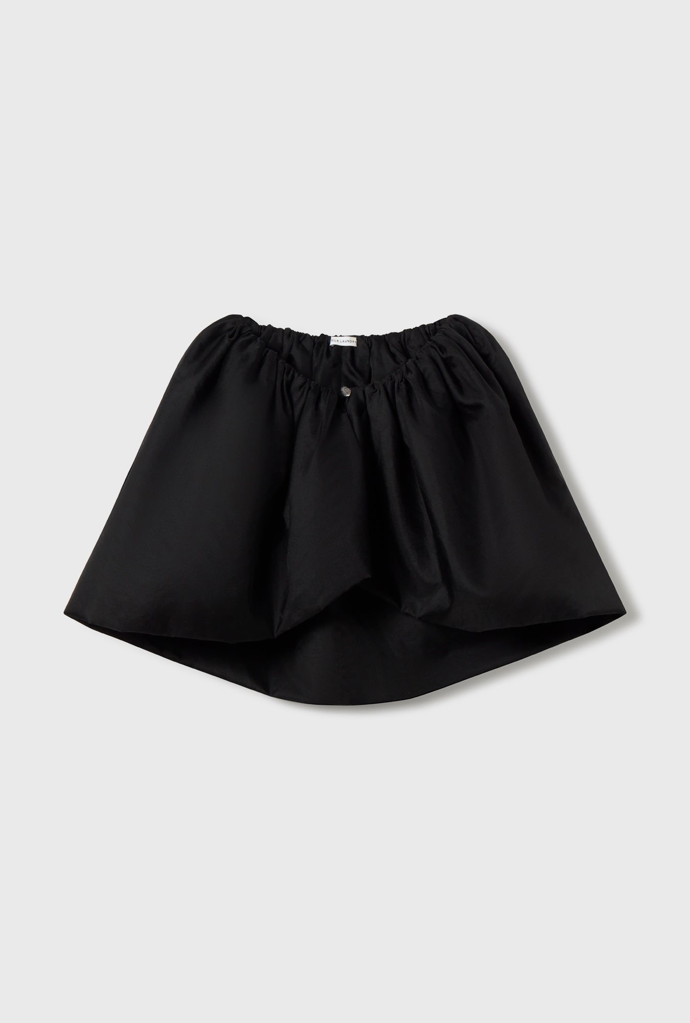 Silk Laundry Organza Cape (Black)