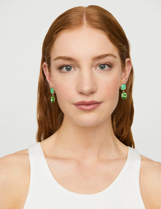 Image of Earrings. Productname: Colette OPALINE DROP EARRING in Print colour by brand - Colette