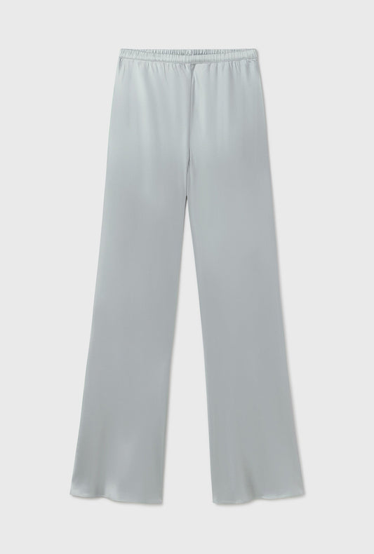 Silk Laundry Bias Cut Pants (Alabaster)