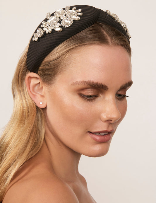 Image of Hair Accessories. Productname: Colette JACKIE CRYSTAL SHAPED HEADBAND in Print colour by brand - Colette