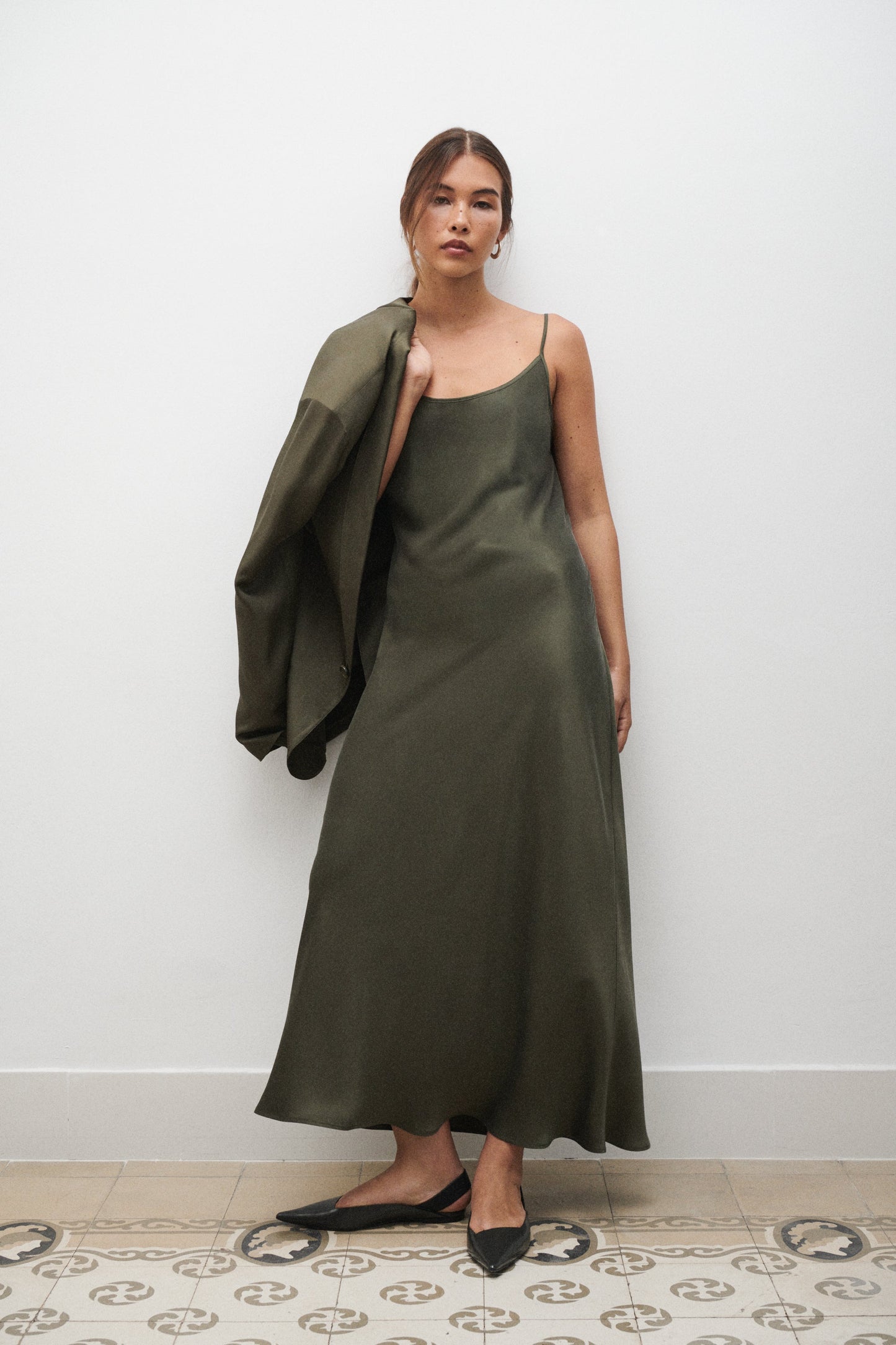 Silk Laundry 1996 Dress (Pine)
