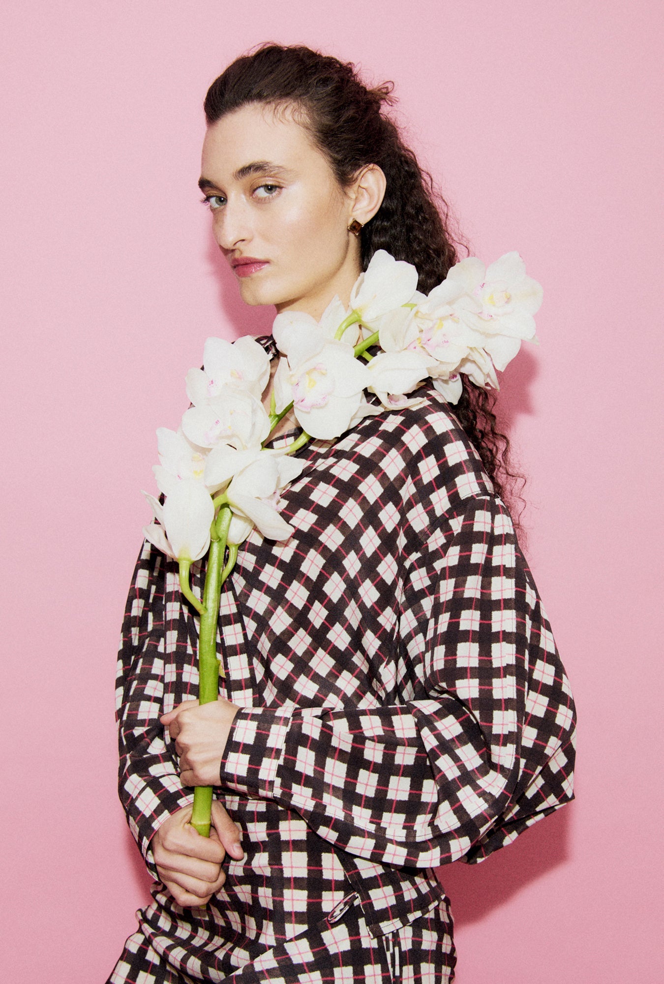 Silk Laundry CDC Crossover Shirt (Luna Gingham)