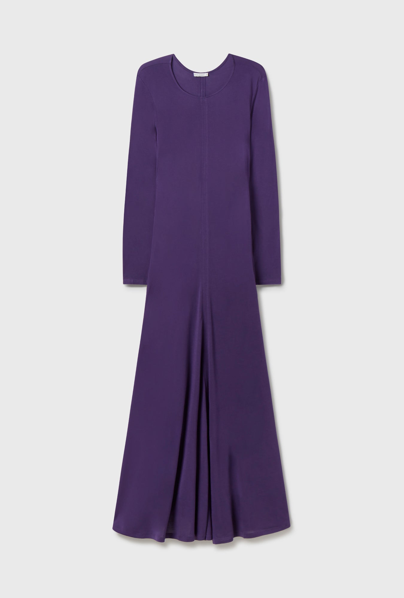 Silk Laundry Jersey Modal Cutaway Dress (Nightshade)