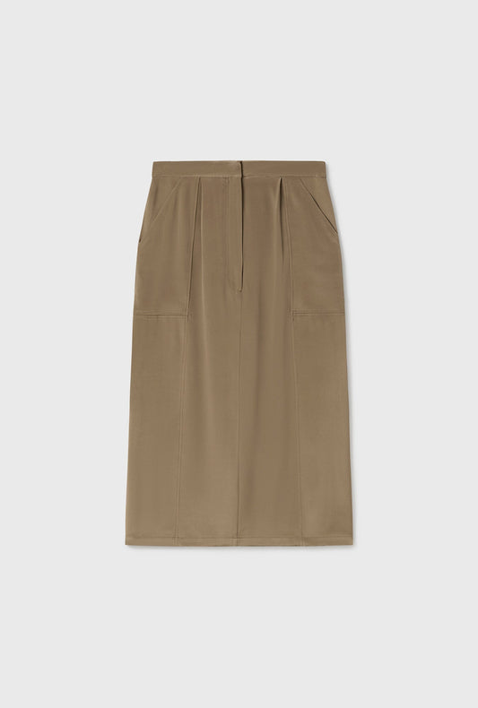 Silk Laundry CDC Long Suit Skirt (Cub)