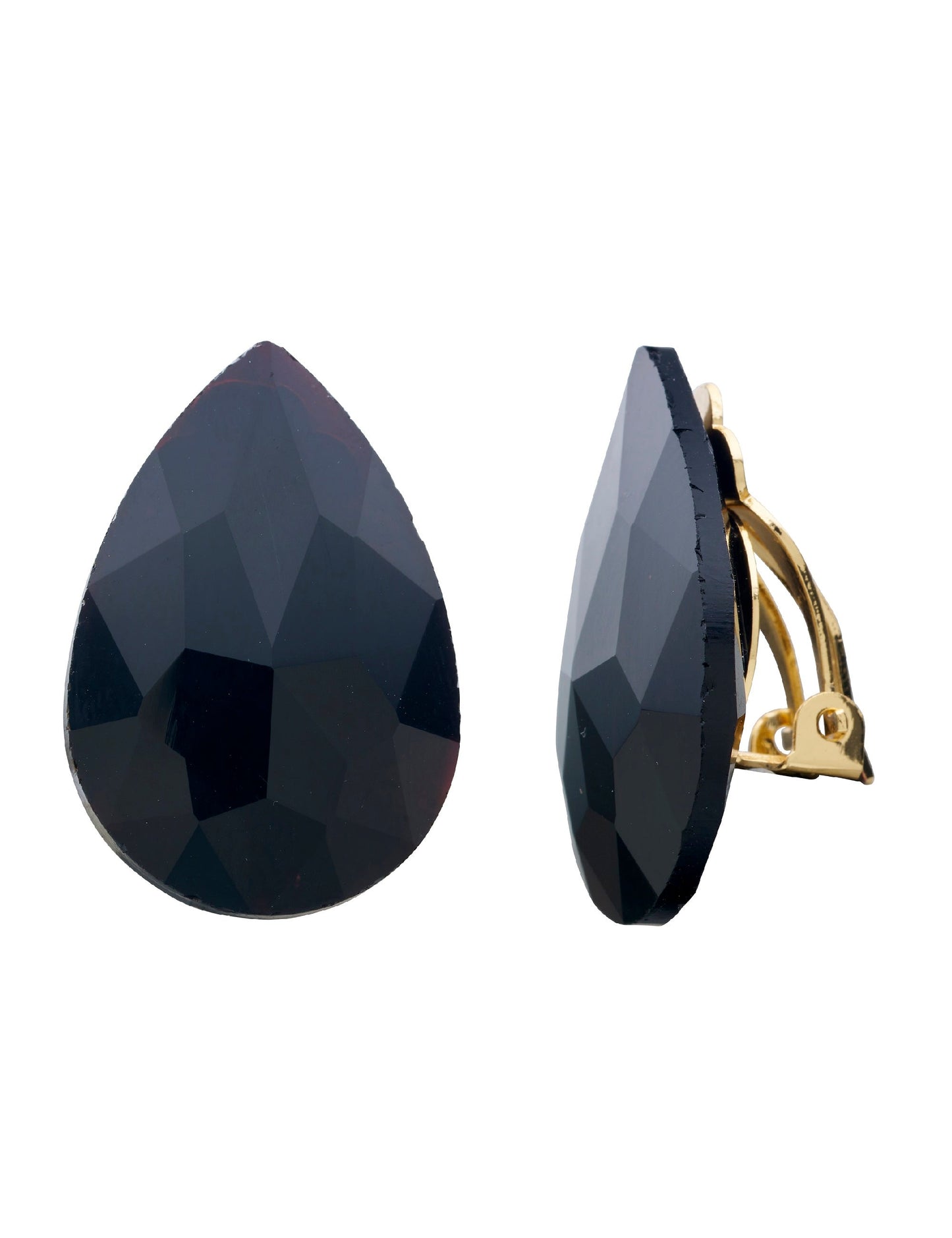 GROUP48 SOLOIST TEARDROP CLIP EARRING (Print)