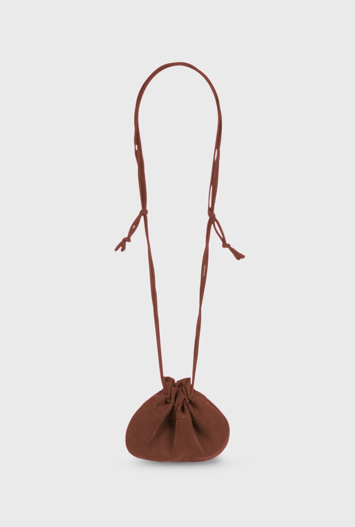 Image of Bags. Product name - Good Fortune Pouch Root in Root colour by brand - Silk Laundry