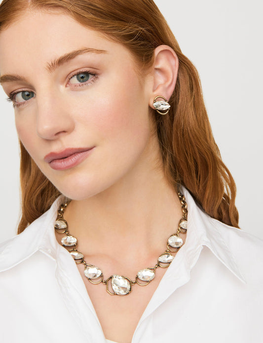 Image of Earrings. Productname: Colette ANTIQUE STUD EARRING in Print colour by brand - Colette