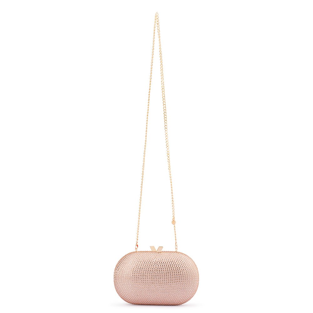 Olga Berg MELANIE Hotfix Clutch (Blush)