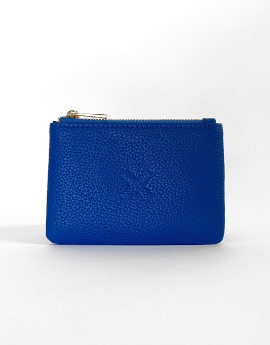 Image of Accessories. Productname: Mia Coin Purse - in Cobalt colour by brand - White & Co.