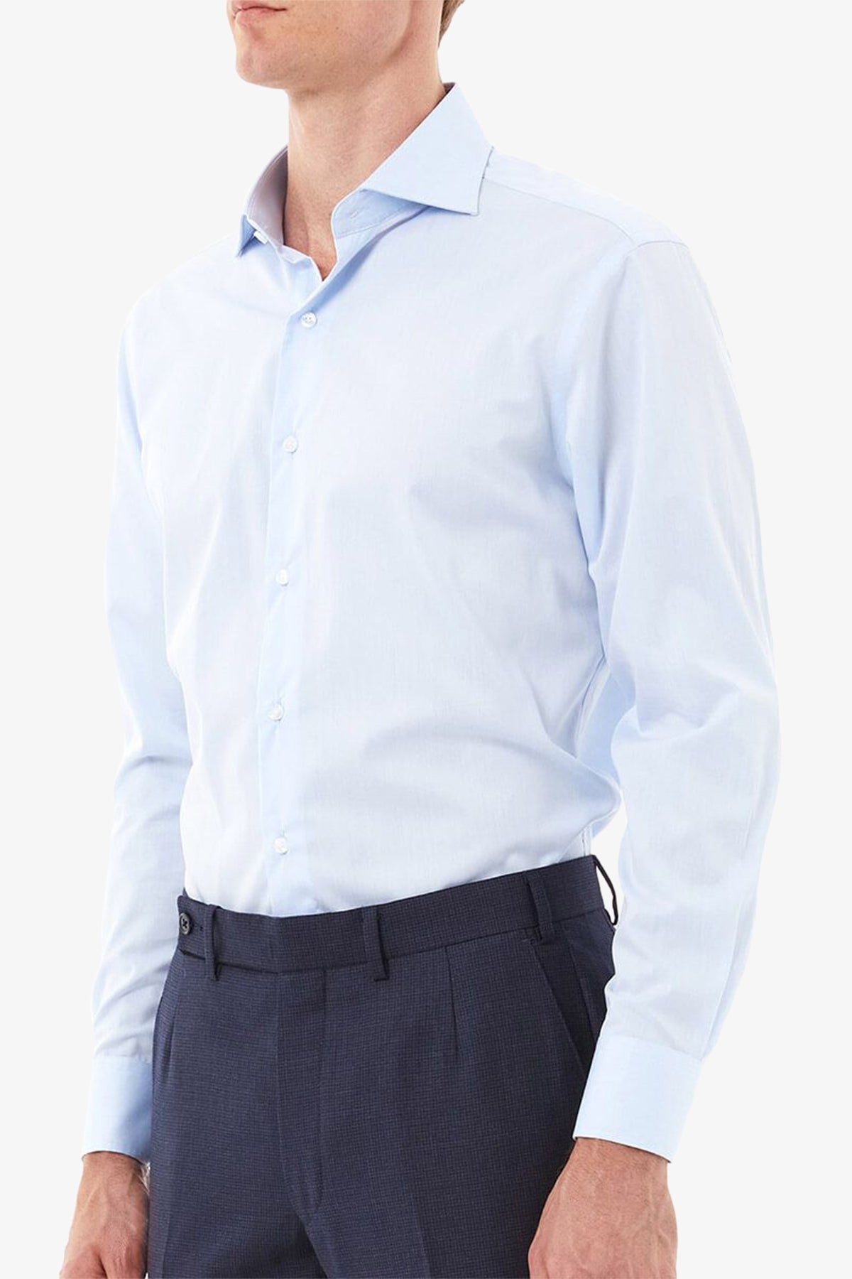 Anthony Squires Miles Twill Light Shirt (Blue)