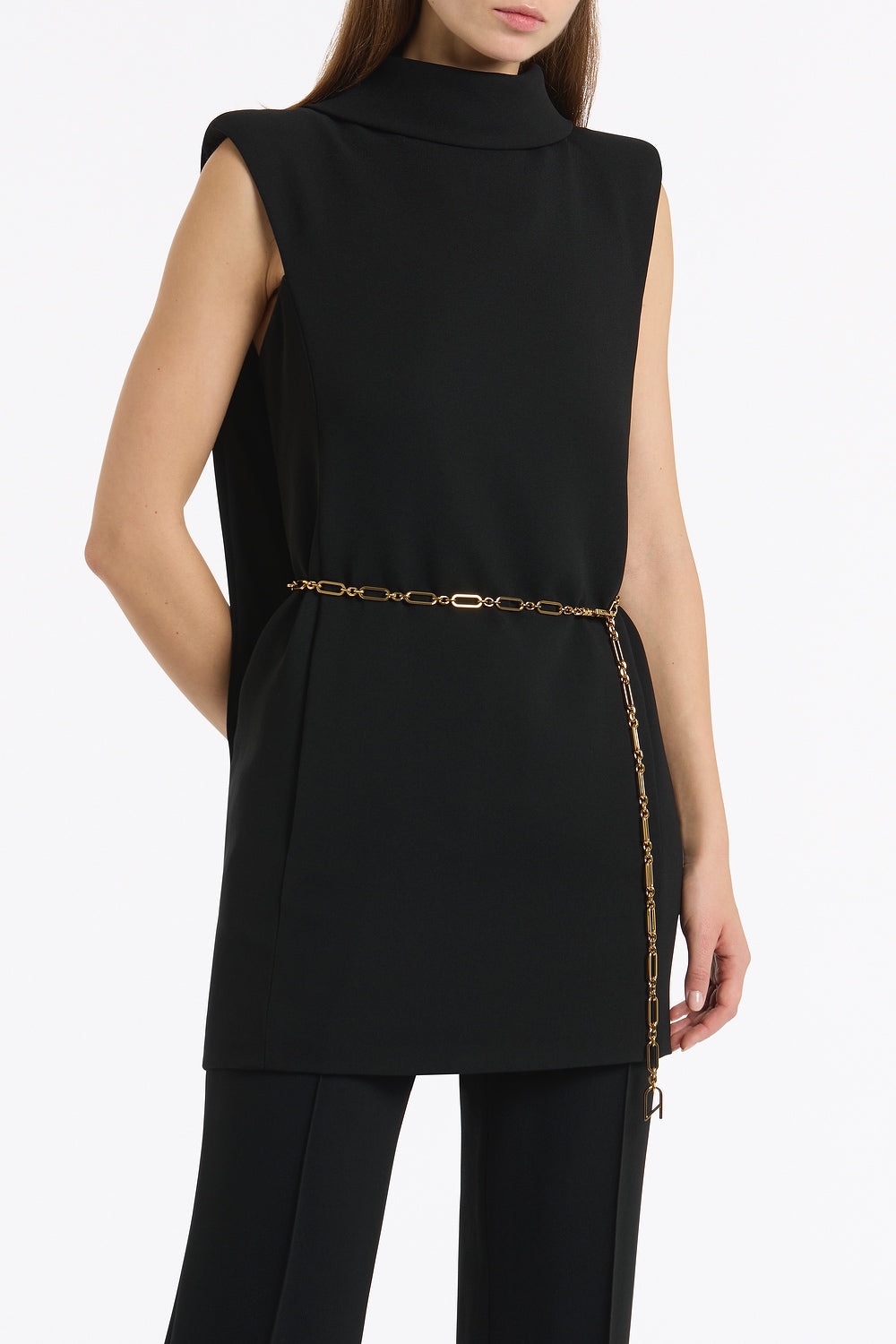 Carla Zampatti Mini Cz Chain Belt (Gold)