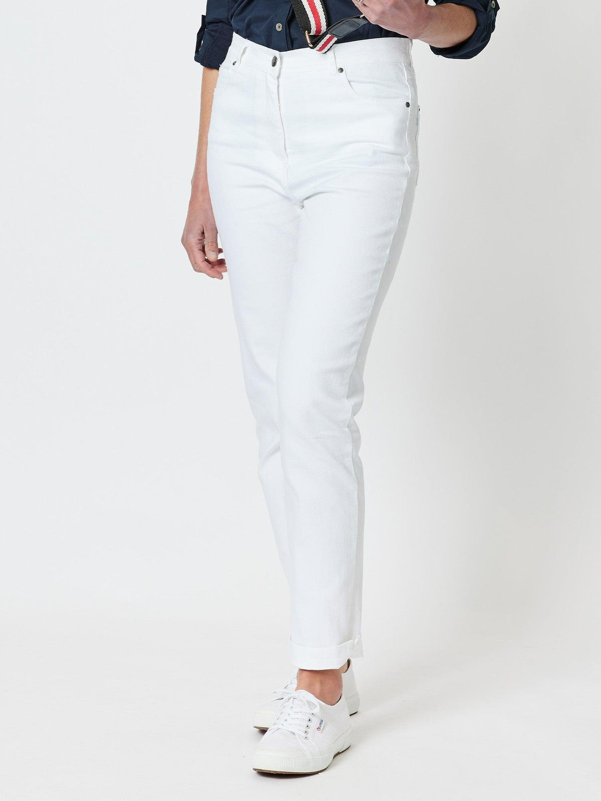 Gordon Smith Miracle Slim Leg Jean (White)