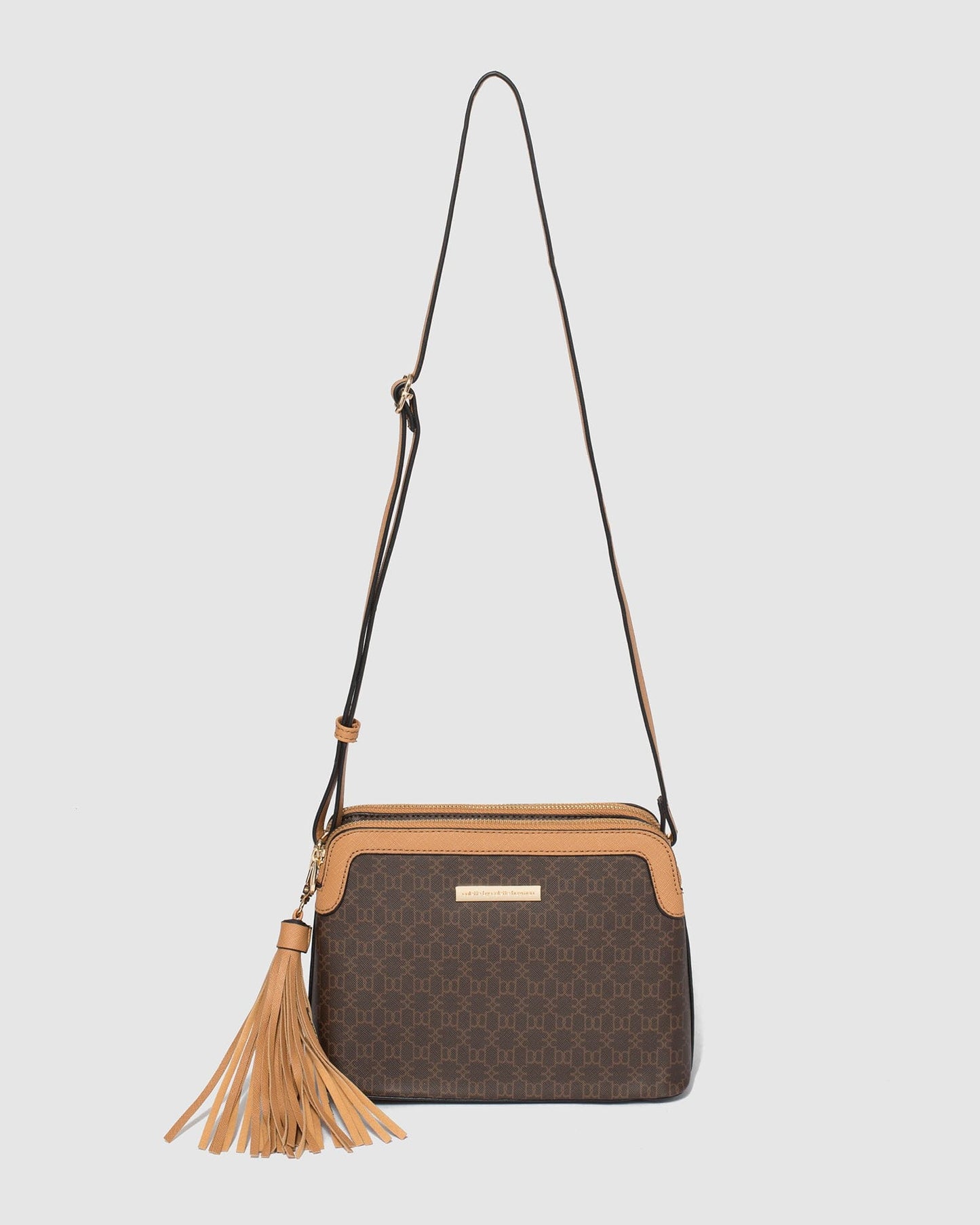 Colette by Colette Hayman Tassel Crossbody Bag (Monogram)
